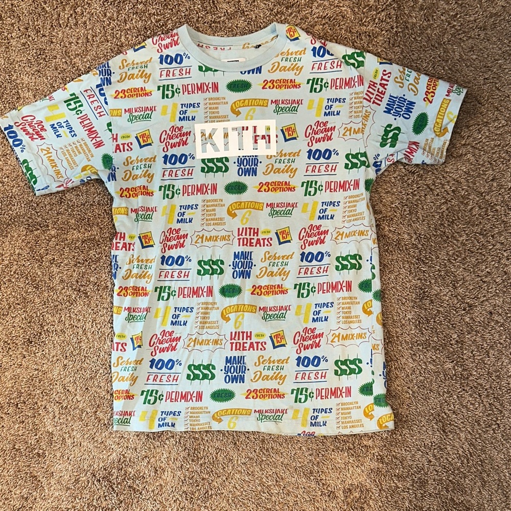 Kith Multicolor Graphic Kids T-Shirt